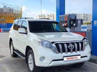 2015 Toyota Land Cruiser Prado 150 Series Рестайлинг 1, белый, 4090000 рублей, вид 1