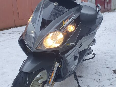 2008 Sym Jet SportX, чёрный, 85000 рублей, вид 5