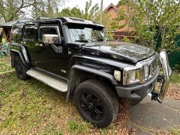 2008 Hummer H3, чёрный, 1745000 рублей - вид 15