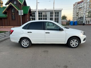 2019 Lada (ВАЗ) Granta I Рестайлинг, белый, 539000 рублей, вид 3