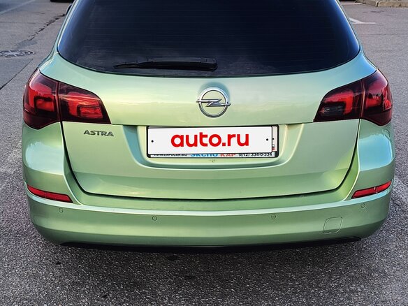2012 Opel Astra J, зелёный, 590000 рублей - вид 3