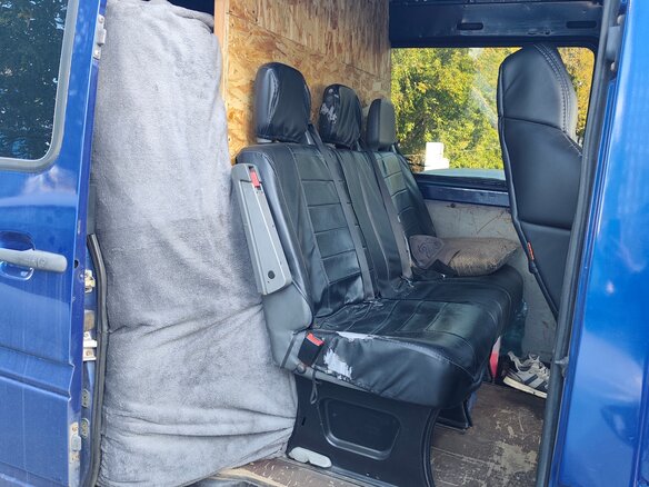 2005 Mercedes-Benz Sprinter Classic, синий, 1390000 рублей - вид 10