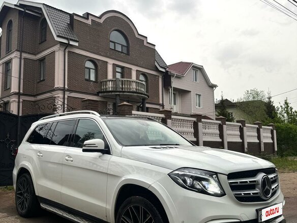 2015 Mercedes-Benz GL-Класс 350 II (X166), белый