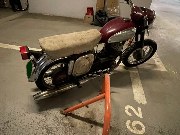 1960 Jawa 350/360, красный, 250000 рублей - вид 4