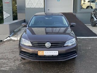 2016 Volkswagen Jetta VI Рестайлинг, коричневый, 840000 рублей, вид 4