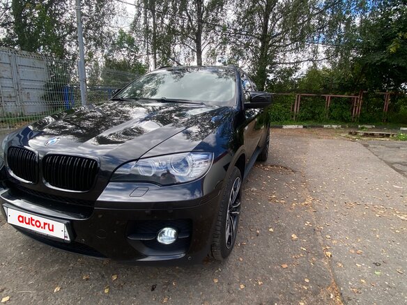2010 BMW X6 35i 8-speed I (E71), чёрный, 1770000 рублей - вид 5