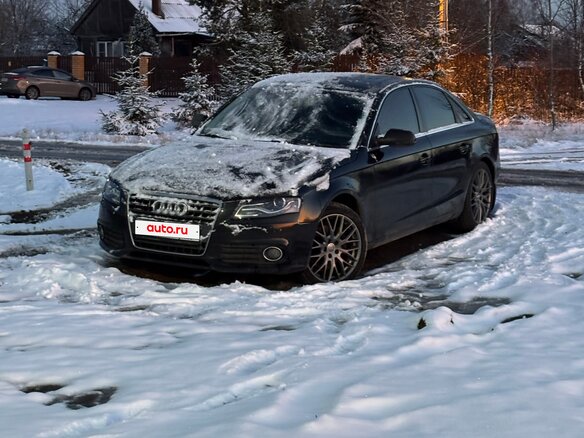2010 Audi A4 IV (B8), чёрный, 1100000 рублей