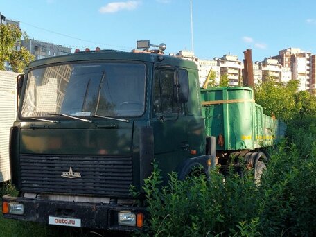 1989 МАЗ 5432, зелёный, 460000 рублей, вид 3