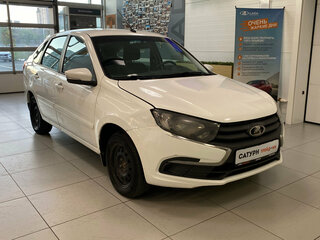 2019 Lada (ВАЗ) Granta I Рестайлинг, белый, 499000 рублей, вид 3