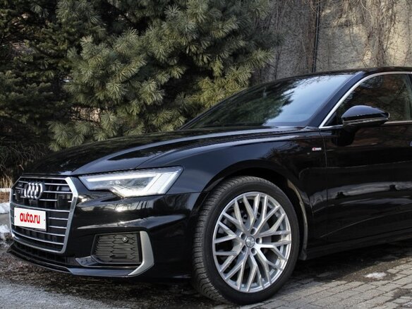2019 Audi A6 45 TFSI V (C8), чёрный, 3600000 рублей - вид 2
