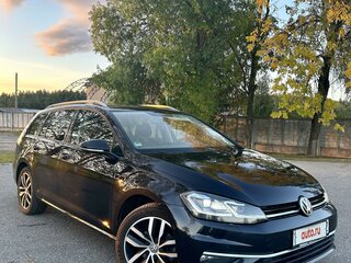 2018 Volkswagen Golf VII Рестайлинг, чёрный, 1310000 рублей, вид 2
