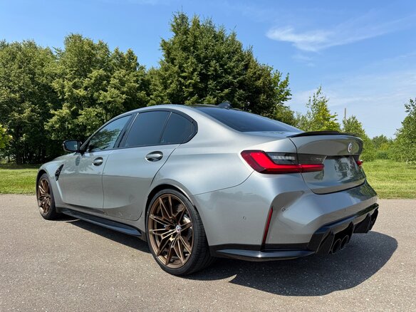 2022 BMW M3 Competition Package VI (G80), серый, 11990000 рублей - вид 13