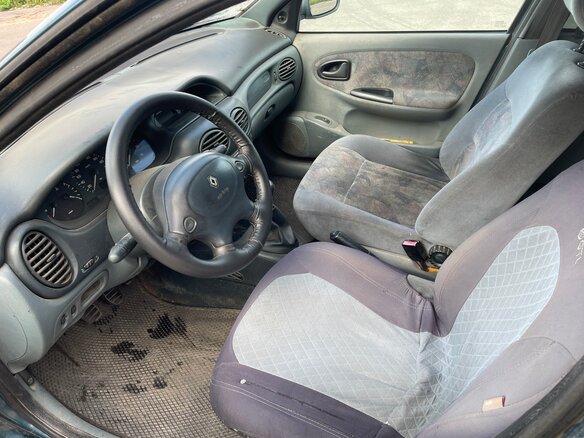 1997 Renault Megane I, зелёный, 45000 рублей - вид 7
