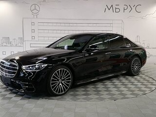 2024 Mercedes-Benz S-Класс 500 Long 4MATIC VII (W223), чёрный, 23600000 рублей, вид 1