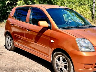 2006 Kia Picanto I, оранжевый, 570000 рублей, вид 3
