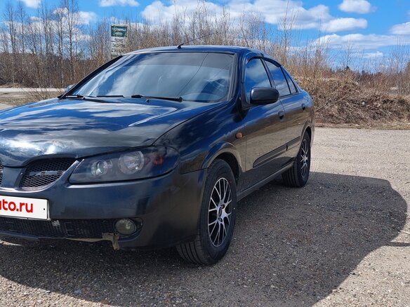 2005 Nissan Almera II (N16) Рестайлинг, чёрный, 220000 рублей
