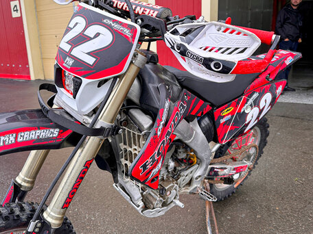 2006 Honda CRF 250X, красный, 300000 рублей, вид 5