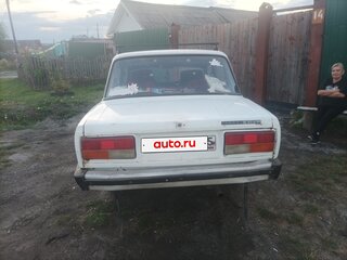 2004 Lada (ВАЗ) 2107, белый, 130000 рублей, вид 5
