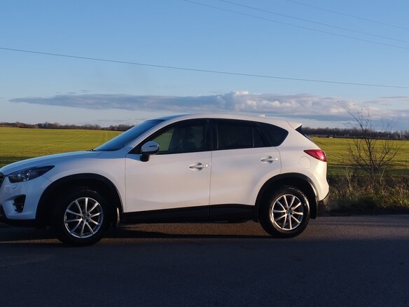 2016 Mazda CX-5 I Рестайлинг, белый, 1770000 рублей - вид 6