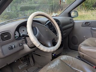2003 Chrysler Voyager IV, зелёный, 410000 рублей, вид 4