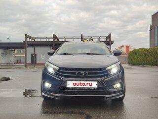2019 Lada (ВАЗ) Vesta I, чёрный, 750000 рублей, вид 1