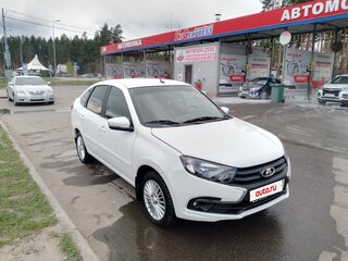 2020 Lada (ВАЗ) Granta I Рестайлинг, белый, 850000 рублей, вид 4