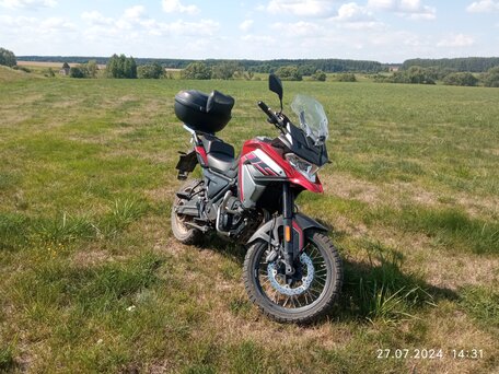 2022 Voge 650DSX, красный, 485000 рублей, вид 3