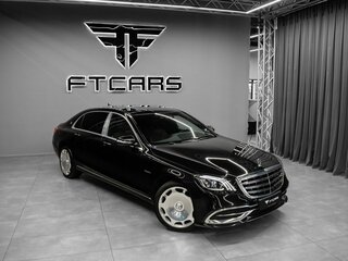 2017 Mercedes-Benz Maybach S-Класс 450 I (X222) Рестайлинг, чёрный, 7244000 рублей, вид 2