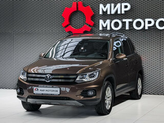 2015 Volkswagen Tiguan I Рестайлинг, коричневый, 1760000 рублей, вид 1