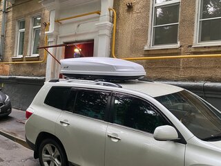 2010 Toyota Highlander II (XU40) Рестайлинг, белый, 1670000 рублей, вид 4