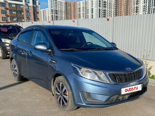 2012 Kia Rio III, голубой, 900000 рублей, вид 1