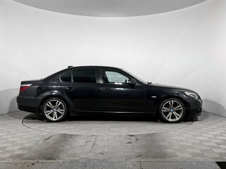 2007 BMW 5 серии 535d V (E60/E61) Рестайлинг, чёрный, 1399999 рублей, вид 2
