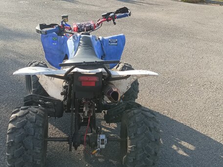 2014 Motoland ATV 125S, синий, 70000 рублей, вид 2