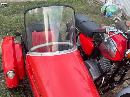1977 Jawa 350/634, красный, 320000 рублей, вид 3