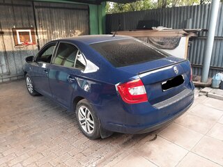 2014 Skoda Rapid I, синий, 1000000 рублей, вид 4