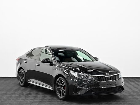 2018 Kia Optima IV Рестайлинг, чёрный, 1635000 рублей, вид 1