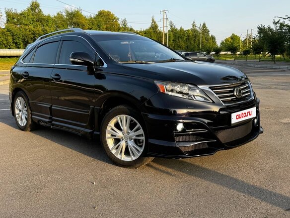2011 Lexus RX 450h III, чёрный, 2400000 рублей - вид 2