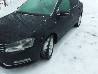 2012 Volkswagen Passat B7, чёрный, 1250000 рублей, вид 2