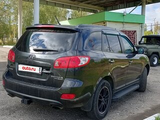 2008 Hyundai Santa Fe II, чёрный, 1150000 рублей, вид 5