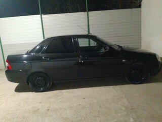 2014 Lada (ВАЗ) Priora I Рестайлинг, чёрный, 620000 рублей, вид 5