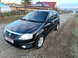 2010 Renault Logan I Рестайлинг, чёрный, 450000 рублей, вид 2
