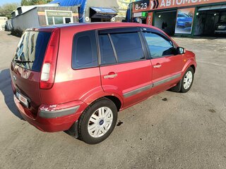 2007 Ford Fusion I Рестайлинг, красный, 430000 рублей, вид 4