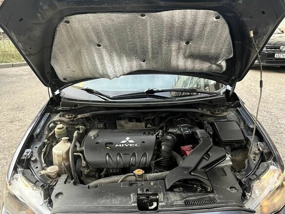 2008 Mitsubishi Lancer X, синий, 750000 рублей - вид 21