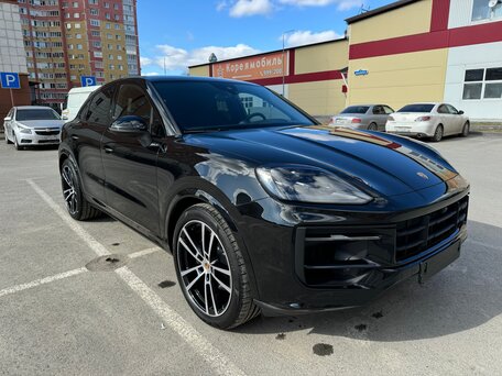 2024 Porsche Cayenne Coupé III Рестайлинг, чёрный, 15500000 рублей, вид 3