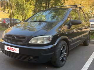 2002 Opel Zafira A, чёрный, 420000 рублей, вид 1