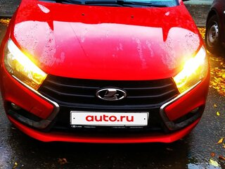 2020 Lada (ВАЗ) Vesta I, красный, 1200000 рублей, вид 2