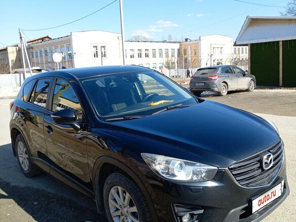 2015 Mazda CX-5 I Рестайлинг, чёрный, 1850000 рублей