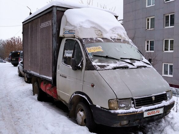 1998 ГАЗ ГАЗель (3302), белый, 230000 рублей - вид 5