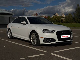 2019 Audi A4 V (B9), белый, 2527707 рублей, вид 2
