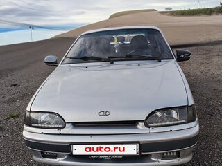 2005 Lada (ВАЗ) 2114, серебристый, 300000 рублей, вид 2